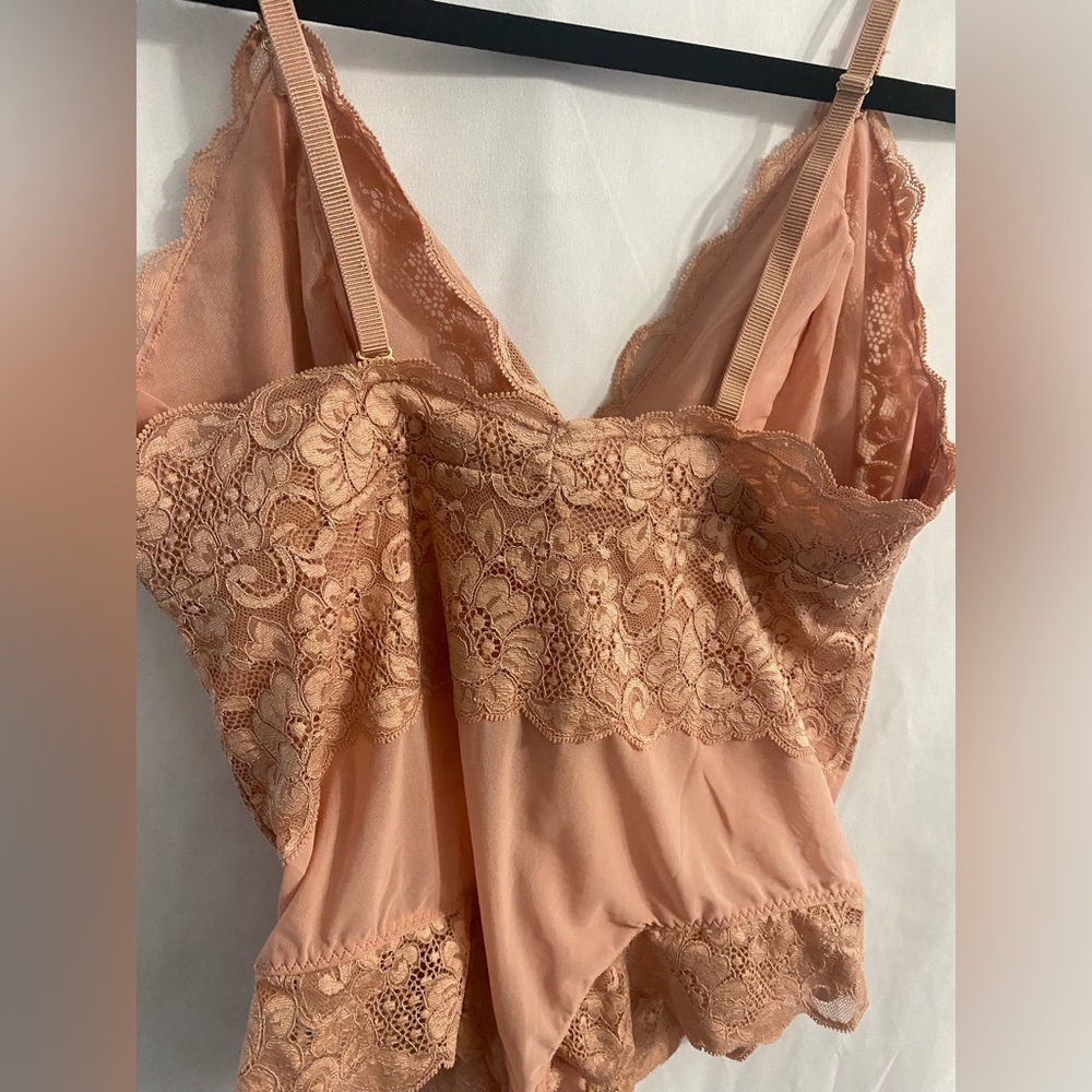 NWT Free People We Are Hah Women’s Copper Rose Smarty Pants Bodysuit Size Large - Picture 11 of 16